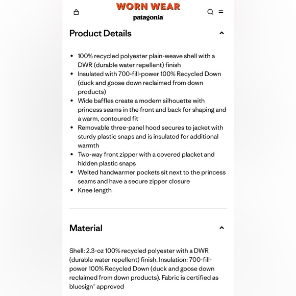 Patagonia Women's Black Puffer Jacket - Picture 4 of 6